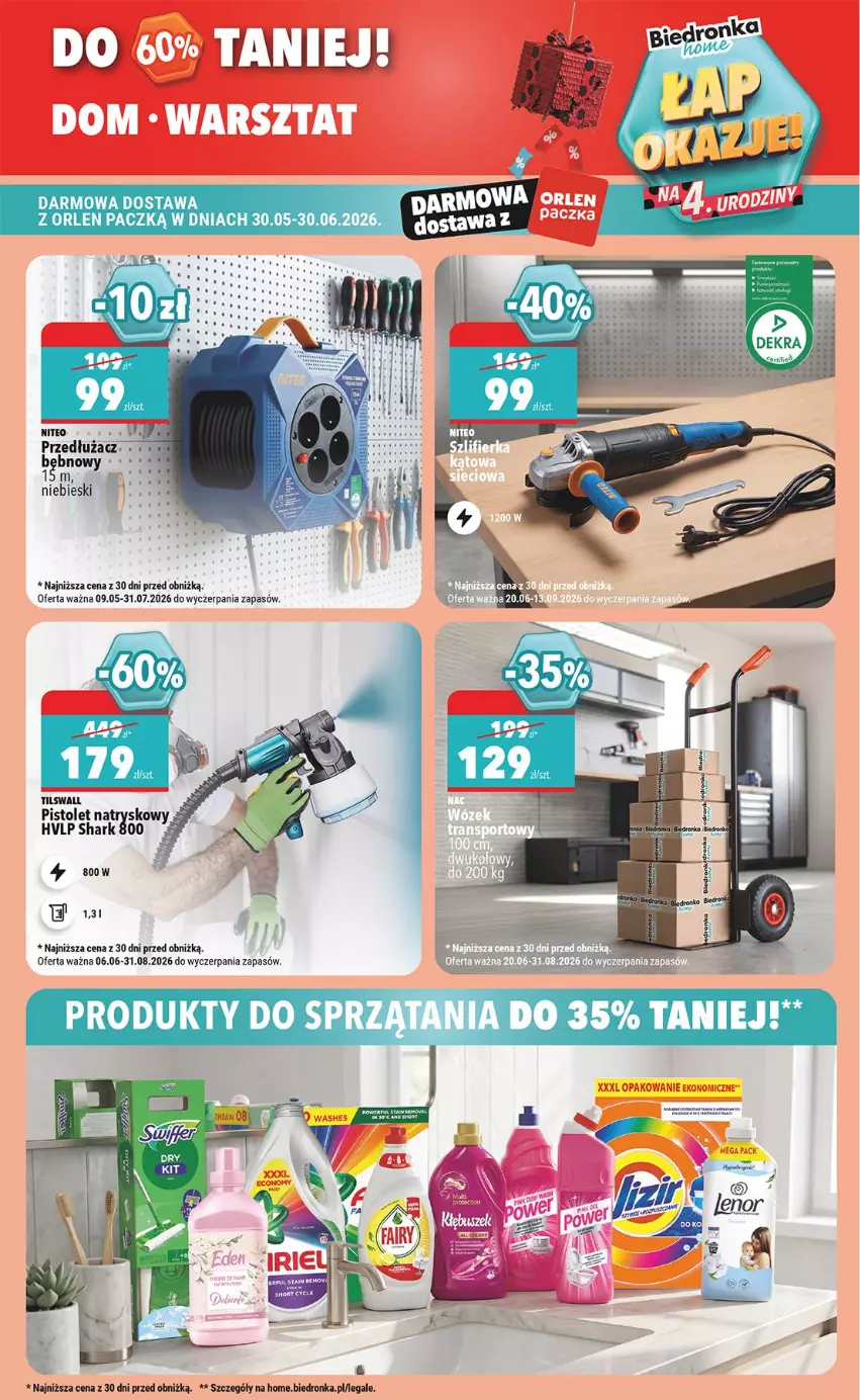 Gazetka promocyjna Biedronka - Okazje Tygodnia - ważna 20.06 do 04.07.2026 - strona 45 - produkty: Pistolet