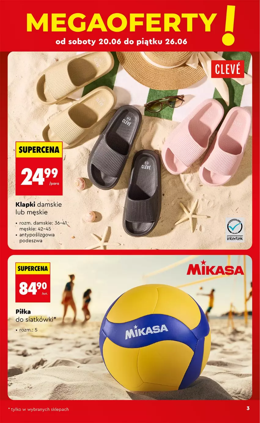 Gazetka promocyjna Biedronka - Okazje Tygodnia - ważna 20.06 do 04.07.2026 - strona 5 - produkty: Klapki