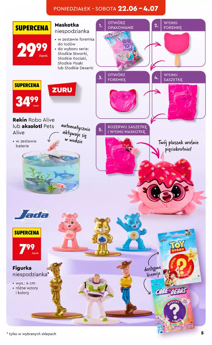 Gazetka promocyjna Biedronka - Okazje Tygodnia - ważna 20.06 do 04.07.2026 - strona 7 - produkty: Deser, Koc, Pluszak, Ser