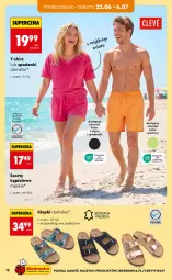 Gazetka promocyjna Biedronka - Okazje Tygodnia - Gazetka - ważna od 04.07 do 04.07.2026 - strona 14 - produkty: Klapki, Szorty, T-shirt, Spodenek