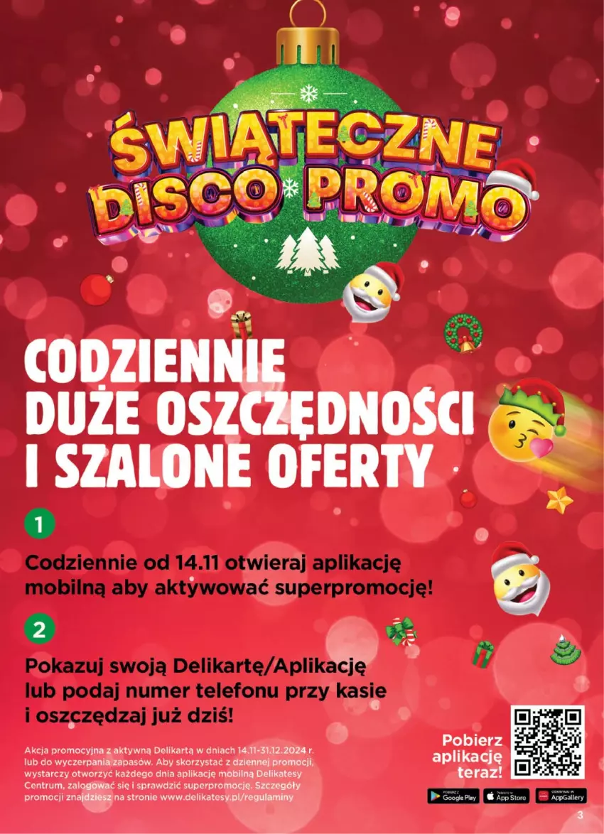 Gazetka promocyjna Delikatesy Centrum - NOWA GAZETKA Delikatesy Centrum od 25 listopada! 25.11-01.12.2024 - ważna 25.11 do 01.12.2024 - strona 3 - produkty: Mobil, Rum, Szal