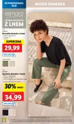 Gazetka promocyjna Lidl - GAZETKA - Gazetka - ważna od 22.05 do 22.05.2024 - strona 12 - produkty: Kosz, Koszulka, Moda, Spodnie