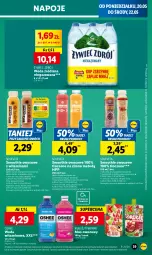 Gazetka promocyjna Lidl - GAZETKA - Gazetka - ważna od 22.05 do 22.05.2024 - strona 43 - produkty: Mus, Gra, Granat, Ananas, Napoje, Wazon, LANA, Tymbark, Smoothie, Oshee, Kubuś, Woda, Mango, Magnez, HP