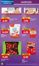 Gazetka promocyjna Lidl - GAZETKA - Gazetka - ważna od 22.05 do 22.05.2024 - strona 48 - produkty: Kinder Bueno, Czekolada, Lizaki, Kinder, Nimm2
