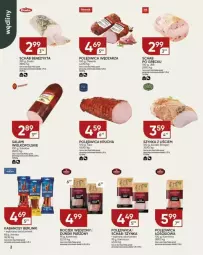 Gazetka promocyjna Chata Polska - Gazetka - ważna od 12.06 do 12.06.2024 - strona 4 - produkty: Polędwica, Salami, Schab Benedykta, Duda, Szynka, Boczek, Kabanos, Obraz, Berlinki