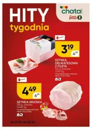 Gazetka promocyjna Chata Polska - Gazetka - ważna od 12.06 do 12.06.2024 - strona 5 - produkty: Sok, Sokołów, Szynka, Szynka delikatesowa