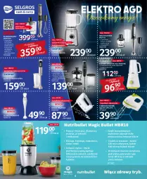 Gazetka promocyjna Selgros - Katalog Elektro - Gazetka - ważna od 02.11 do 02.11.2022 - strona 4 - produkty: Top, Ser, Blender ręczny, Blender, Rozdrabniacz, Trzepaczka, Pojemnik, Mikser, Mikser ręczny, Smoothie, Tytan, Szatkownica, Kubek, Braun