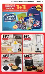 Gazetka promocyjna Netto - Gazetka - ważna od 25.09 do 25.09.2024 - strona 10 - produkty: Blender, Gofrownica, Płyta, Grill