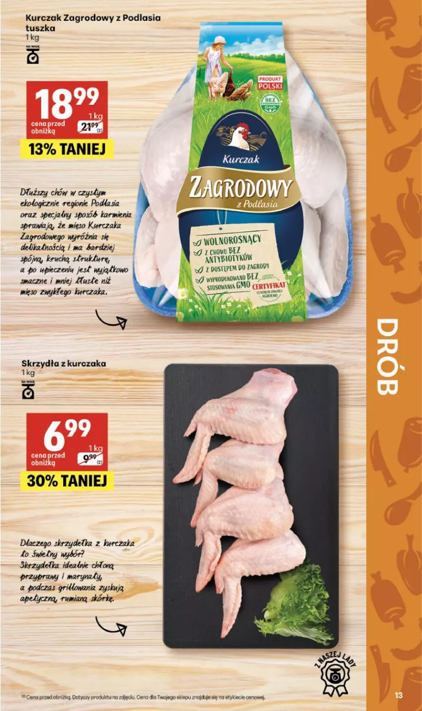 Gazetka promocyjna Delikatesy Centrum - Franczyza DC16 Czwartek - ważna 16.04 do 22.04.2026 - strona 13 - produkty: Grill, Karmi, Kurczak, Mięso, Piec, Przyprawy, Rum, Tusz