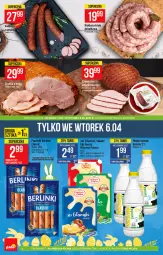 Gazetka promocyjna PoloMarket - Gazetka promocyjna  r - Gazetka - ważna od 06.04 do 06.04.2021 - strona 8 - produkty: Ser, Salami, Parówki, LANA, Edam, Morliny, Kiełbasa biała, Gouda, Kiełbasa, Mleko