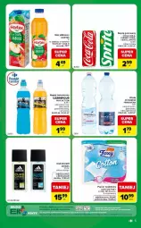 Gazetka promocyjna Carrefour - Gazetka Express w SUMIE ekspresowe zakupy - Gazetka - ważna od 10.08 do 10.08.2026 - strona 5 - produkty: Sok, Papier, Primavera, Adidas, Coca-Cola, Sok jabłkowy, Rolki, Napój izotoniczny, Napój gazowany, Prima, Foxy, Fanta, Woda, Sprite, Napój, Hortex, Fa