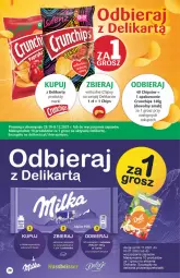 Gazetka promocyjna Delikatesy Centrum - Gazetka DC45 n. fresh - Gazetka - ważna od 17.11 do 17.11.2021 - strona 20 - produkty: Chipsy, Czekolada, Crunchips, Milka