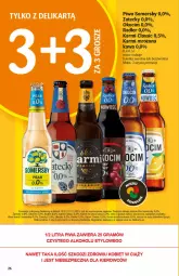Gazetka promocyjna Delikatesy Centrum - Gazetka DC45 n. fresh - Gazetka - ważna od 17.11 do 17.11.2021 - strona 26 - produkty: Piwa, Piwo, Koc, Somersby, Kawa, Radler, Okocim, Karmi