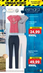 Gazetka promocyjna Lidl - GAZETKA - Gazetka - ważna od 16.07 do 16.07.2022 - strona 23 - produkty: T-shirt, Moda, Spodnie, Waga