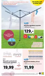 Gazetka promocyjna Lidl - GAZETKA - Gazetka - ważna od 16.07 do 16.07.2022 - strona 31 - produkty: Ubrania, Sok, Wieszak, Suszarka