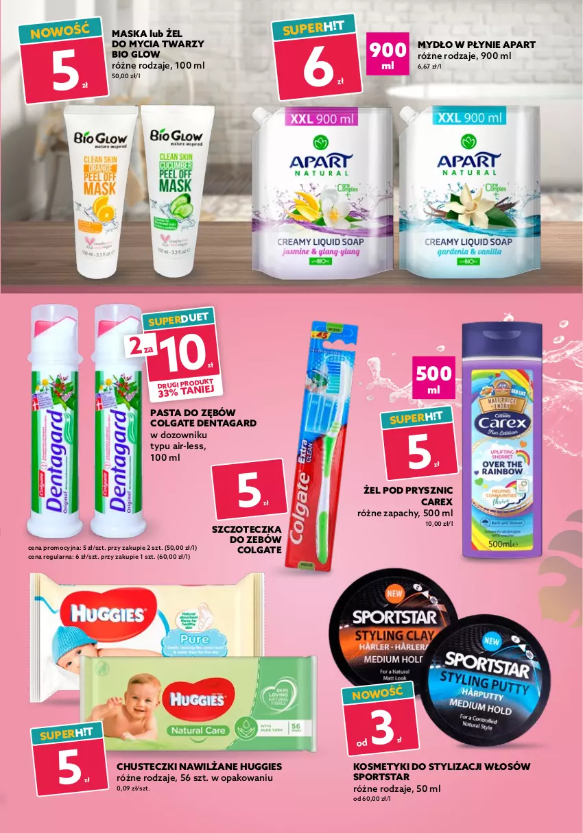 Gazetka promocyjna Dealz - Szkolne okazje na 5+! - sprawdź nową gazetkę - ważna 11.08 do 24.08.2021 - strona 3 - produkty: Antyperspirant, Chusteczki, Colgate, Dove, Dozownik, Fa, Gra, Huggies, LG, Maska, Maska do włosów, Mydło, Mydło w płynie, Odżywka, Olej, Pasta do zębów, Por, Sport, Suchy szampon, Szampon, Szczoteczka