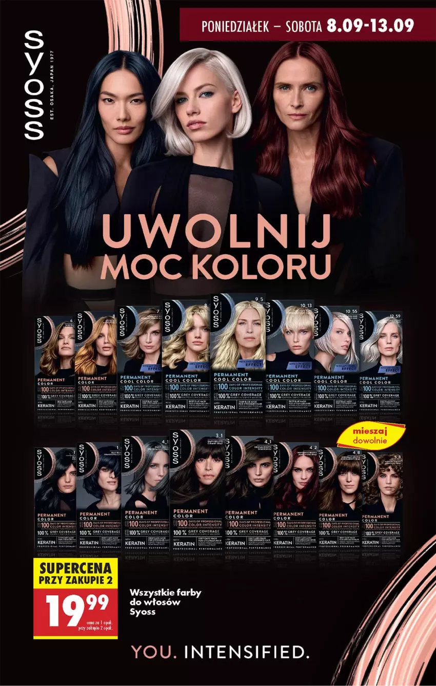 Gazetka promocyjna Biedronka - Od Poniedziałku - ważna 08.09 do 13.09.2025 - strona 59 - produkty: Eleo, Fa, Leon, Lion, Ser, STP, Syoss