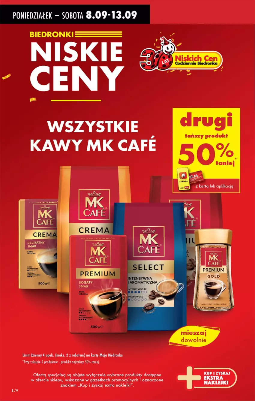 Gazetka promocyjna Biedronka - Od Poniedziałku - ważna 08.09 do 13.09.2025 - strona 8 - produkty: Kawa, Klej, LG