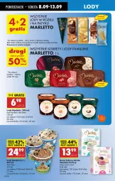 Gazetka promocyjna Biedronka - Od Poniedziałku - Gazetka - ważna od 13.09 do 13.09.2025 - strona 38 - produkty: Ser, Por, Gra, Tropical, Lody, Deser, Mango, Fa