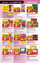 Gazetka promocyjna Biedronka - Od Poniedziałku - Gazetka - ważna od 13.09 do 13.09.2025 - strona 46 - produkty: Ciastka, Sok, Por, Gra, Praliny, Bonitki, Herbatniki, Rogal, Czekolada, Galaretka, Rurki, Gala, Kakao, Baryłki, LG