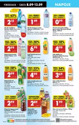 Gazetka promocyjna Biedronka - Od Poniedziałku - Gazetka - ważna od 13.09 do 13.09.2025 - strona 48 - produkty: Sok, Mus, Tropical, Ice tea, Ananas, Napoje, LANA, Sok jabłkowy, Napój gazowany, Tymbark, Limonka, Szyna, Woda mineralna, Woda niegazowana, Kubuś, Napój niegazowany, Arbuz, Woda, Napój, Mięta, Hortex