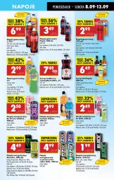 Gazetka promocyjna Biedronka - Od Poniedziałku - Gazetka - ważna od 13.09 do 13.09.2025 - strona 49 - produkty: Napój energetyczny, Coca-Cola, Napoje, Lack, Pepsi, Napój gazowany, Syrop, Oshee, Fanta, Napój niegazowany, Woda, Sprite, Mango, Napój, Full Throttle, Fa