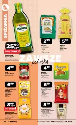 Gazetka promocyjna Netto - Od Poniedziałku - Gazetka - ważna od 07.06 do 07.06.2025 - strona 16 - produkty: Ketchup, Makaron, Cheetos, Ser, Migdały, Rust, Bell, Beskidzki, Chrupki, Dżem, Penne, Pizza, Spaghetti, Danio, Oliwa z oliwek, Monini, Fa, Oliwa