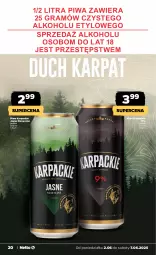 Gazetka promocyjna Netto - Od Poniedziałku - Gazetka - ważna od 07.06 do 07.06.2025 - strona 20 - produkty: Piwa, Piwo, Gra, Karp