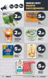 Gazetka promocyjna Netto - Od Poniedziałku - Gazetka - ważna od 07.06 do 07.06.2025 - strona 4 - produkty: Pierogi, Ser, Mus, Piątnica, Jogurt, Sałat, Serek, Gofry, Mięso