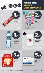 Gazetka promocyjna Netto - Od Poniedziałku - Gazetka - ważna od 07.06 do 07.06.2025 - strona 5 - produkty: Nałęczowianka, Inka, Kawa zbożowa, Kawa, Dove, Lody, Znicz, Woda mineralna, Mydło, Woda