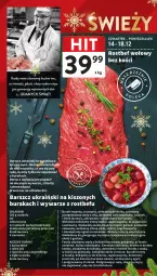 Gazetka promocyjna Intermarche - Gazetka Intermarche - Gazetka - ważna od 13.12 do 13.12.2023 - strona 26 - produkty: Sól, Garnek, Zupa, Bulion, Czosnek, Stek, Ziemniaki, Lion, Laur, Fasola, Buraki, Rostbef, Lanki, Ziele angielskie, Mięso, Fa