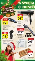 Gazetka promocyjna Intermarche - Gazetka Intermarche - Gazetka - ważna od 13.12 do 13.12.2023 - strona 46 - produkty: Top, Masażer, Golarka, Szynka, Silan, Maszynka, Suszarka, Poduszka, Akumulator