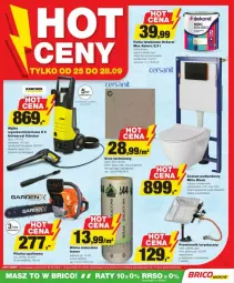 Gazetka promocyjna Bricomarche - Gazetka - ważna od 05.10 do 05.10.2024 - strona 5 - produkty: Sok, Por, Koc, Farba lateksowa, Lack, Wełna, Dekoral, Gres, Cersanit, Miska, Fa