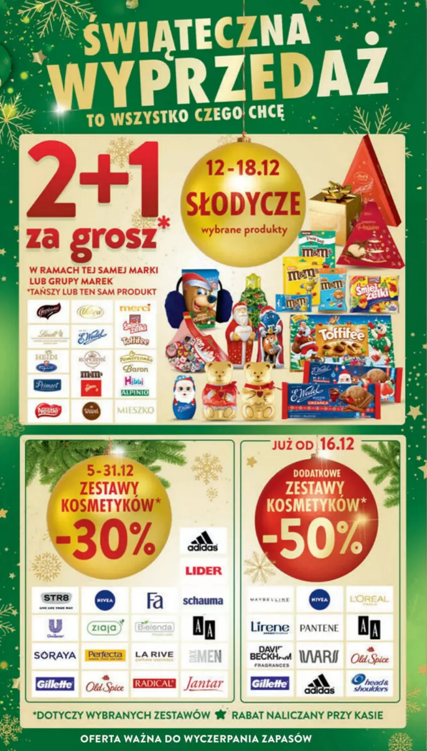 Gazetka promocyjna Intermarche - ważna 12.12 do 18.12.2024 - strona 12 - produkty: Fa, Lirene, Ziaja