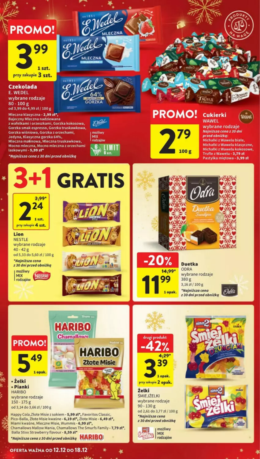 Gazetka promocyjna Intermarche - ważna 12.12 do 18.12.2024 - strona 26 - produkty: Fa, Hama, Haribo, Lion, Sok