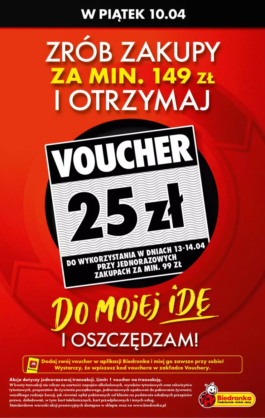 Gazetka promocyjna Biedronka - Tani Weekend - ważna 10.04 do 11.04.2026 - strona 4 - produkty: Telefon, Tran