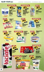 Gazetka promocyjna Netto - Gazetka spożywcza - Gazetka - ważna od 17.07 do 17.07.2021 - strona 8 - produkty: Mozzarella, Sok, Ser, Por, Rama, Jaja, Danonki, Mascarpone, Serek, NaTurek, Lurpak, Gouda, Masło