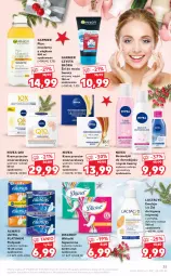 Gazetka promocyjna Kaufland - OFERTA TYGODNIA - Gazetka - ważna od 15.12 do 15.12.2021 - strona 35 - produkty: Makijaż, Nivea Q10, Emulsja, Gra, Lactacyd, Rama, Płyn micelarny, Discreet, Krem przeciwzmarszczkowy, Mars, Always, Podpaski, Garnier, Wkładki, Olej, Always Ultra, Nivea