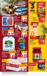 Gazetka promocyjna Kaufland - OFERTA TYGODNIA - Gazetka - ważna od 15.12 do 15.12.2021 - strona 9 - produkty: Piwa, Piwo, Koncentrat pomidorowy, Makaron, Dawtona, Krakus, Sos, Ser, Gra, Ogórki konserwowe, Kawa, Tyskie, LANA, Babuni, Tuńczyk, Dorsz, Woda, Graal, Olej, Groszek, Lisner