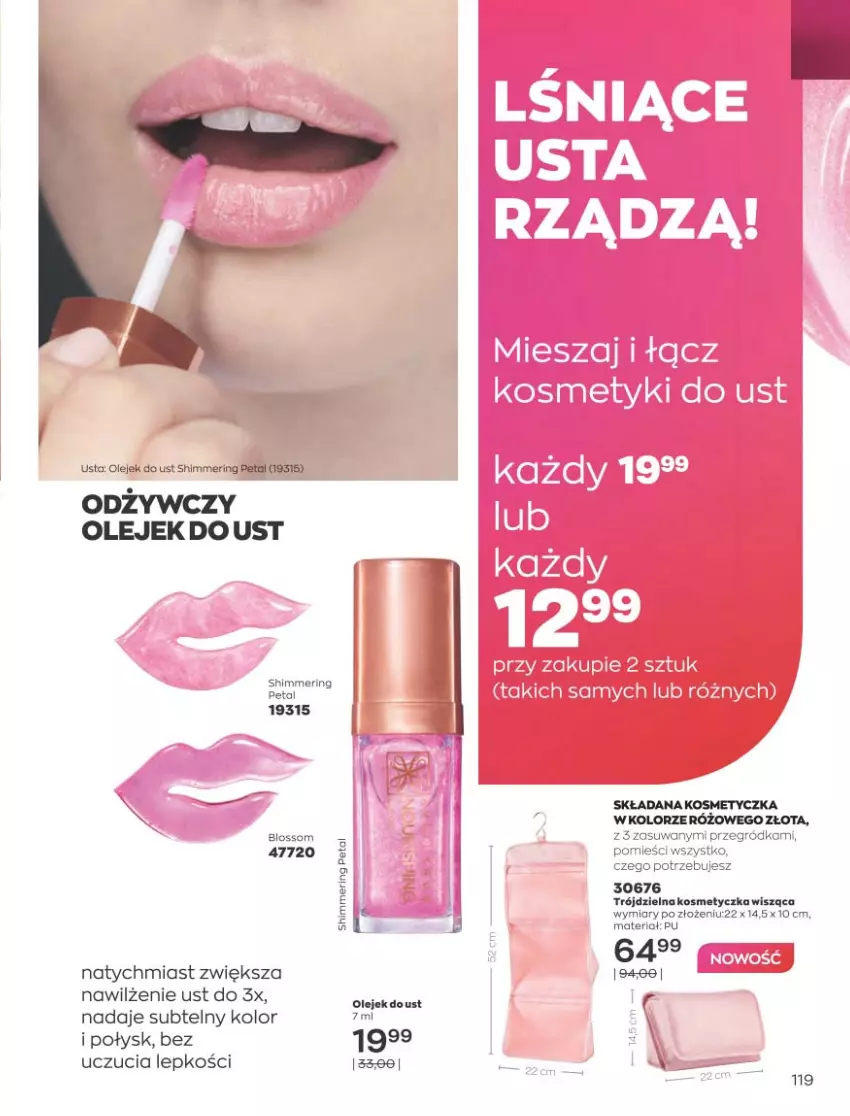 Gazetka promocyjna Avon - Katalog Avon 8/2021 kampania sierpień - ważna 01.08 do 31.08.2021 - strona 115 - produkty: Kosmetyczka, Olej