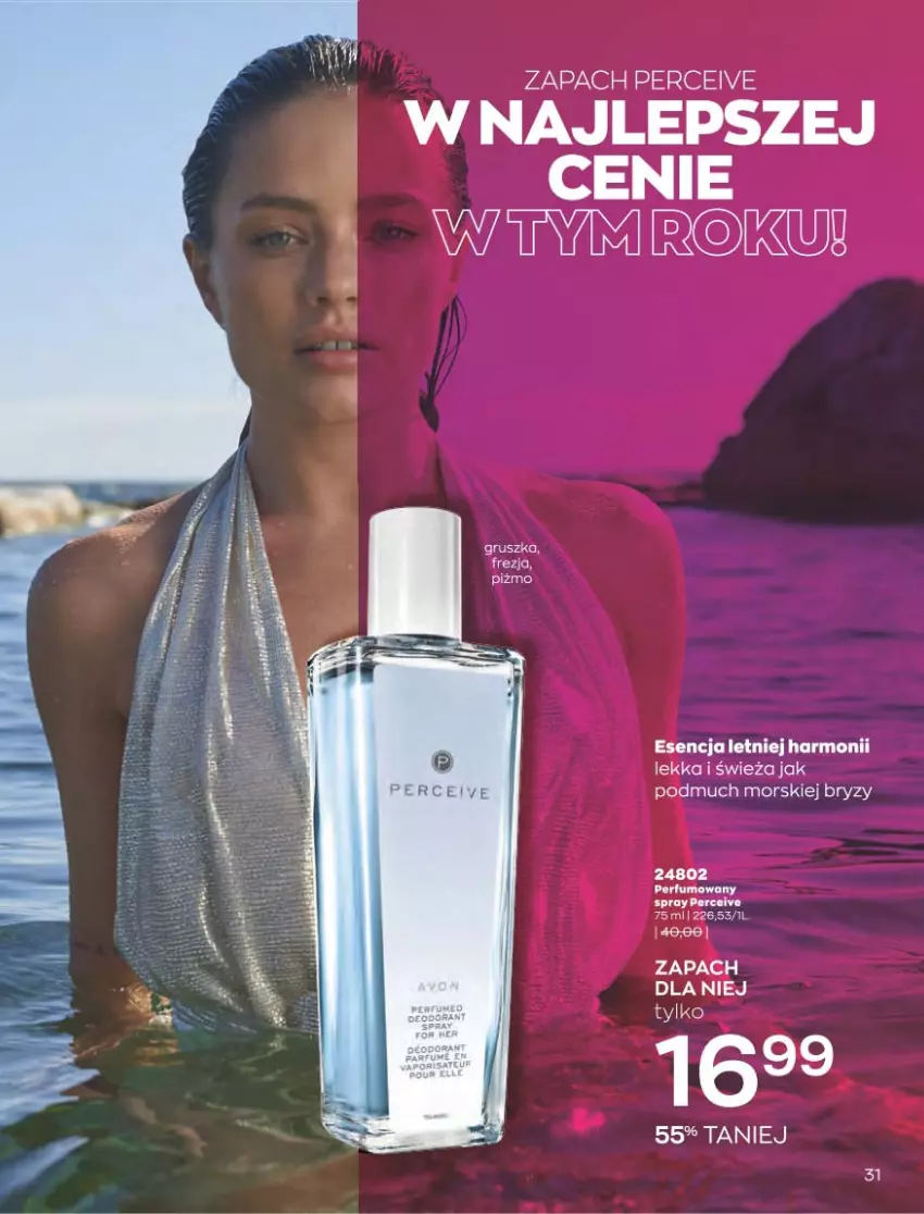 Gazetka promocyjna Avon - Katalog Avon 8/2021 kampania sierpień - ważna 01.08 do 31.08.2021 - strona 31 - produkty: Perfum