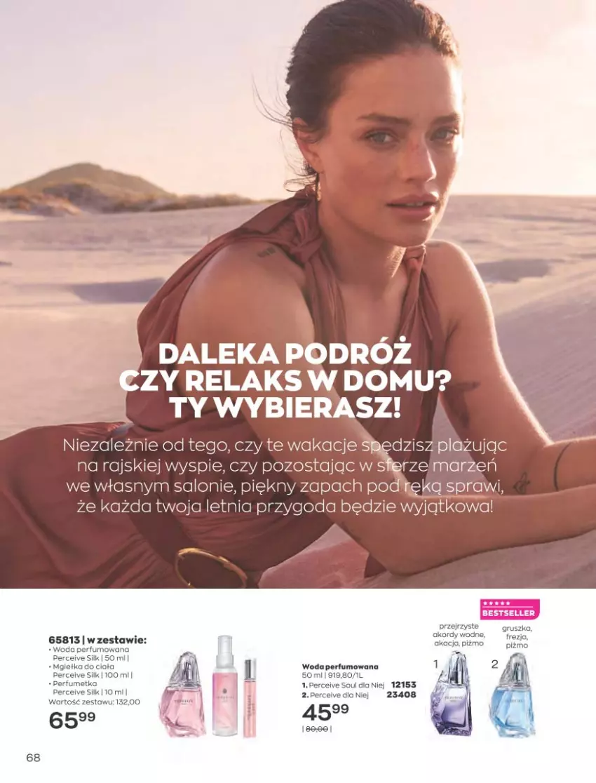 Gazetka promocyjna Avon - Katalog Avon 8/2021 kampania sierpień - ważna 01.08 do 31.08.2021 - strona 68 - produkty: Perfum, Por, Woda, Woda perfumowana