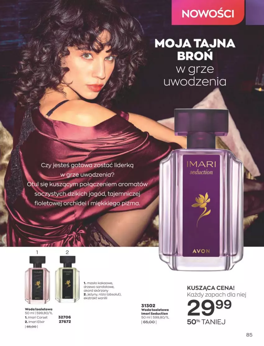 Gazetka promocyjna Avon - Katalog Avon 8/2021 kampania sierpień - ważna 01.08 do 31.08.2021 - strona 81 - produkty: Woda, Woda toaletowa