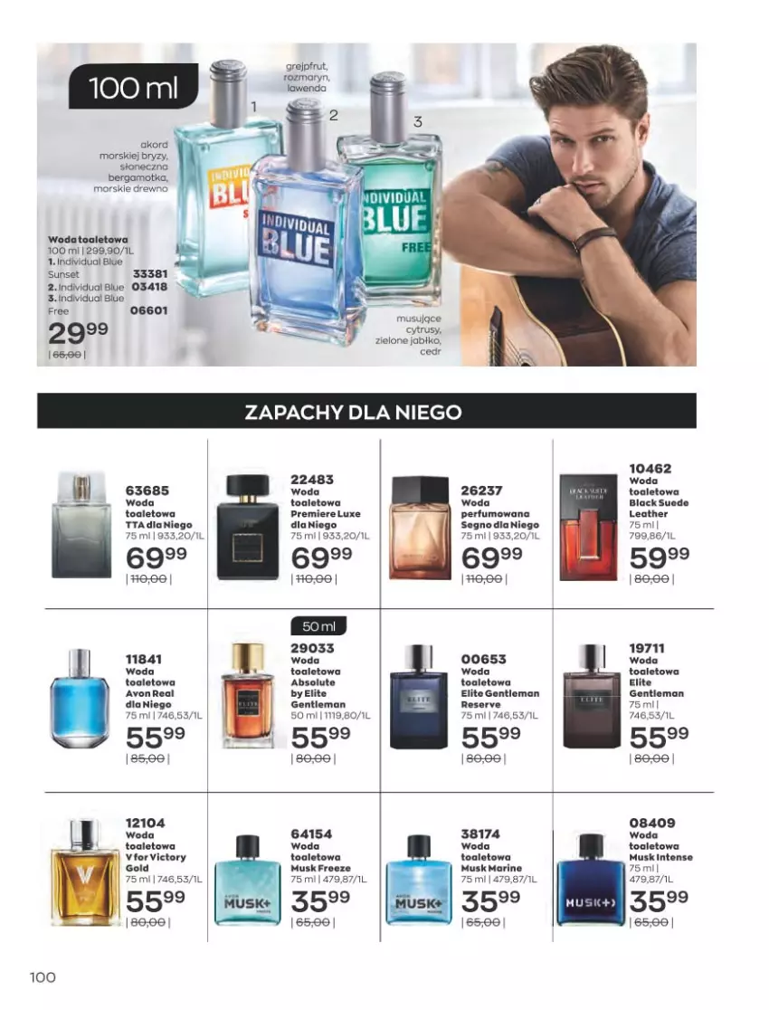 Gazetka promocyjna Avon - Katalog Avon 8/2021 kampania sierpień - ważna 01.08 do 31.08.2021 - strona 96 - produkty: Absolut, Grejpfrut, Lack, Mars, Mus, Perfum, Premiere, Ser, Woda, Woda toaletowa