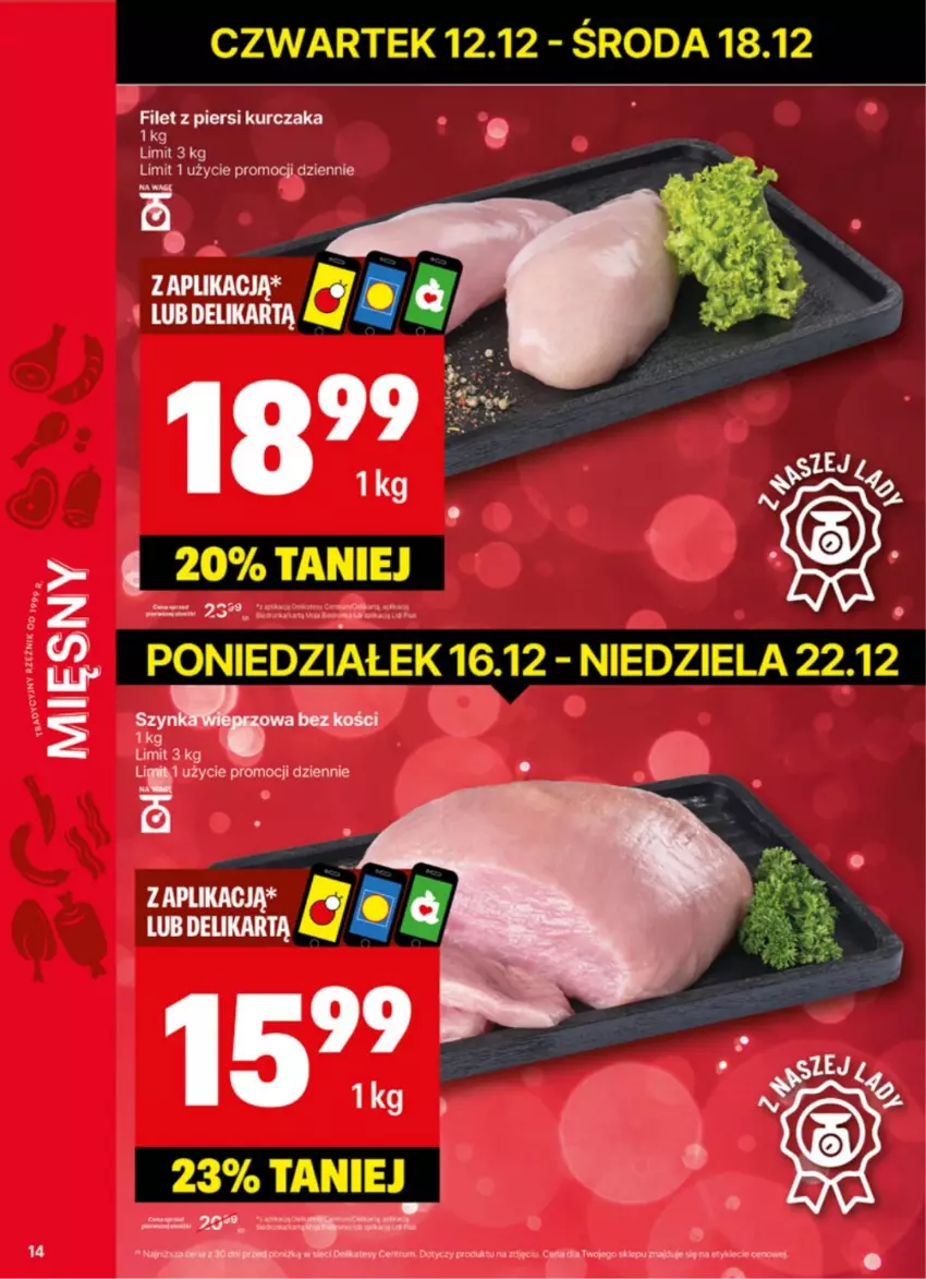 Gazetka promocyjna Delikatesy Centrum - NOWA GAZETKA Delikatesy Centrum od 16 grudnia! 16-22.12.2024 - ważna 16.12 do 22.12.2024 - strona 14 - produkty: LG