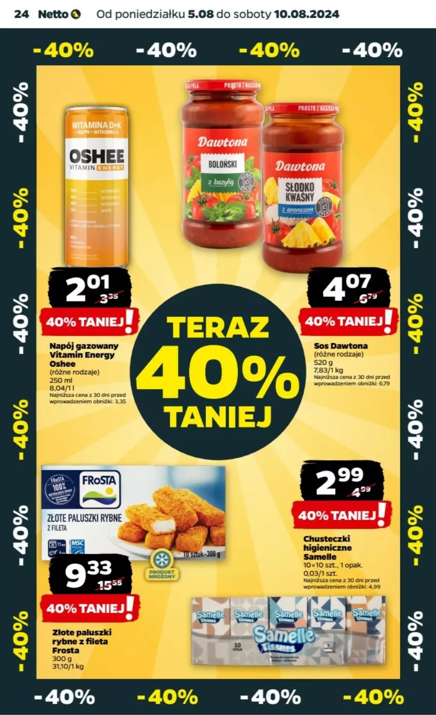 Gazetka promocyjna Netto - ważna 05.08 do 11.08.2024 - strona 17 - produkty: Paluszki rybne