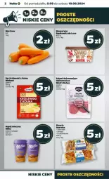 Gazetka promocyjna Netto - Gazetka - ważna od 11.08 do 11.08.2024 - strona 12 - produkty: Strucla, Ser, Smakowita, Salami, Królewski, Margaryna, Napój, Milka, Miecz, LG