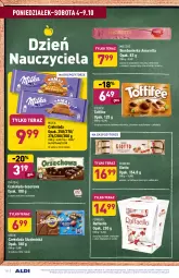 Gazetka promocyjna Aldi - Gazetka - ważna od 09.10 do 09.10.2021 - strona 10 - produkty: Ser, Panna cotta, Praliny, Wafelek, Raffaello, Tera, Czekolada, Toffifee, Ferrero, Deser, Crème brûlée, Milka, Kokos, Fa