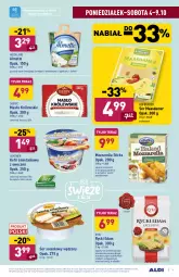 Gazetka promocyjna Aldi - Gazetka - ważna od 09.10 do 09.10.2021 - strona 9 - produkty: Mozzarella, Rycki Edam, Maasdam, Sos, Ser, Hofburger, Królewski, Cars, Kawa, Lodówka, Tera, Serek, Serek twarogowy, Solan, Burger, Edam, Hochland, Masło, Kefir, Almette
