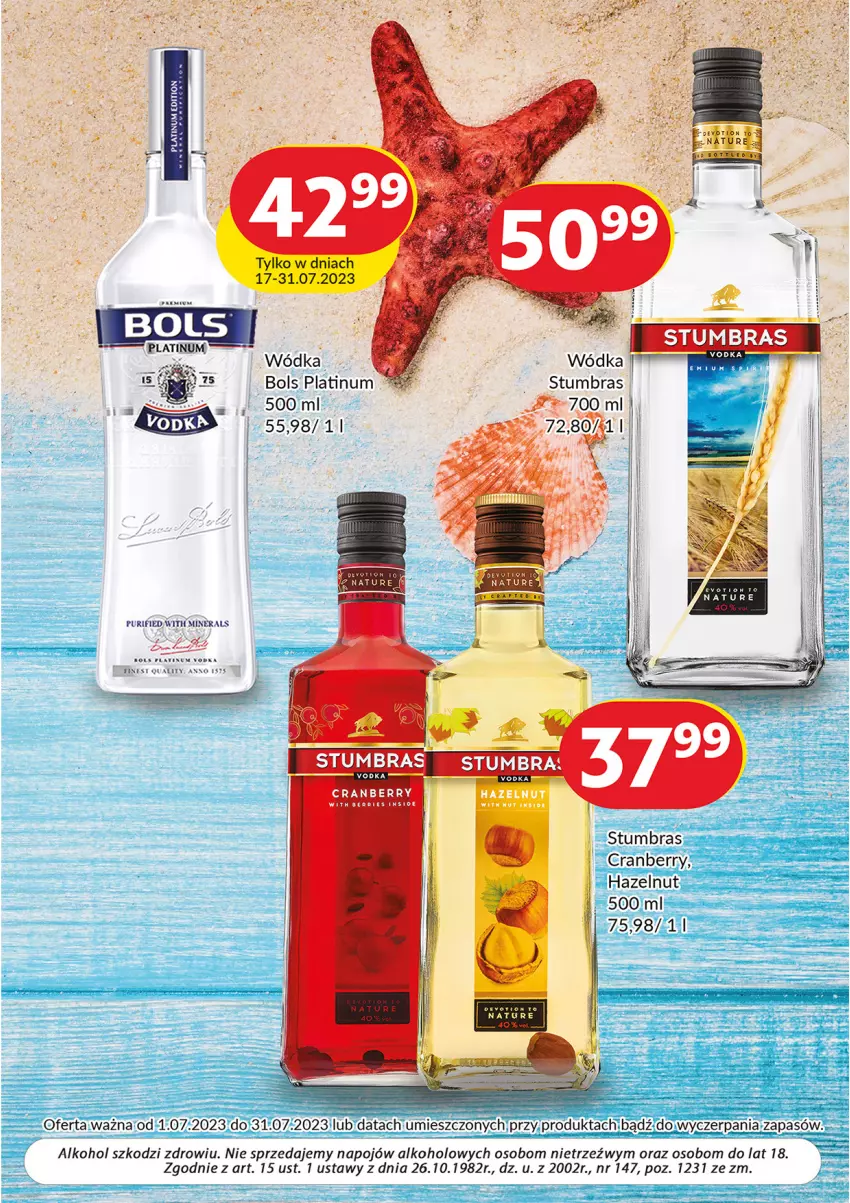 Gazetka promocyjna Prim Market - ważna 01.07 do 31.07.2023 - strona 3 - produkty: Bols, Pur, Wódka